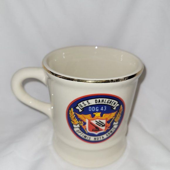 Vintage USS Dahlgren DDG-43 Navy Mug with "Toni’s" Name. - Picture 1 of 5